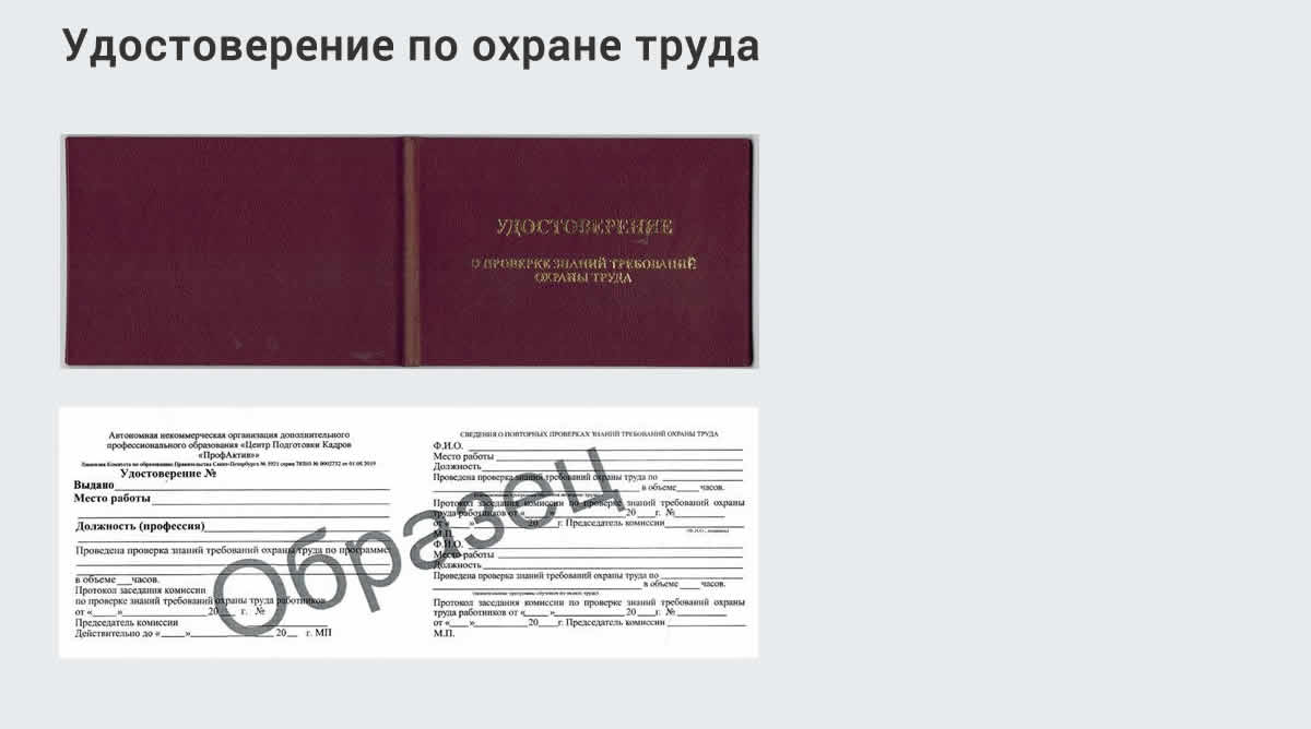  Дистанционное повышение квалификации по охране труда и оценке условий труда СОУТ в Реутове